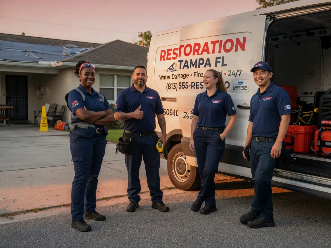 Water Damage Restoration company in Effie, LA